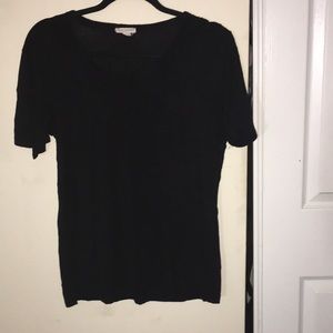 Black cotton top
